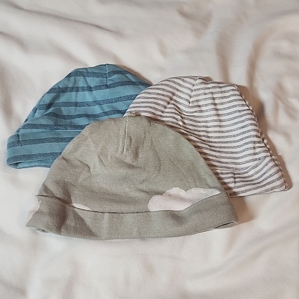 3PK INFANT HATS